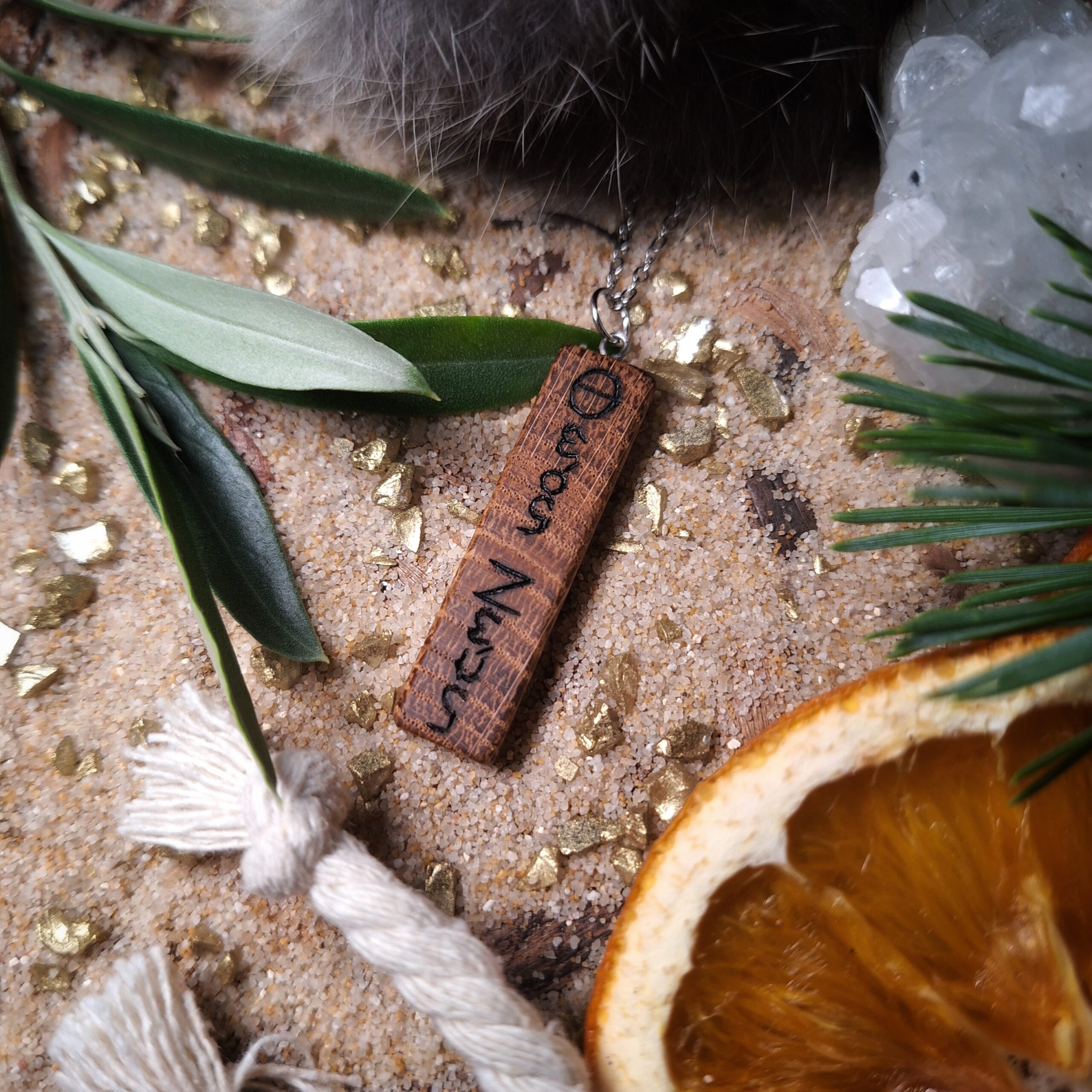 Dubový talisman • Síla boha Dia